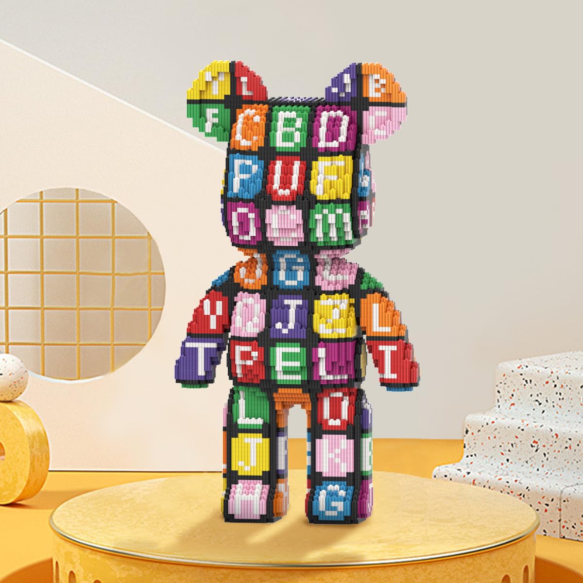 Amazon.co.jp: DAHONPA アニマルレターパターン クマのレンガ マイクロ